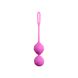 Вагинальные шарики рельефные Honeybuns Pretty Violet Miss V, розовые - изображение 2