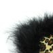 Маска на очі з хутром Flocky blindfold leopard - зображення 2