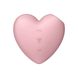 Кліторальний вібратор Серце Heart - Luftimpuls,рожевий - зображення 2