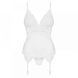 Корсет Obsessive 810-COR-2 corset, Білий, S/M - зображення 2