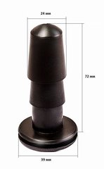 Кріплення-конектор для системи VAC-U-Lock, Черный - картинка 1