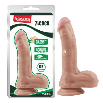 Фалоимитатор Chisa Fashion Dude 7.9 Cock 20.5 см/4.5 см - картинка 1