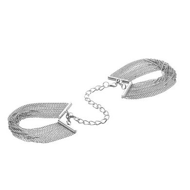 Браслети-наручники MAGNIFIQUE Bijoux Indiscrets, сріблясті - картинка 3