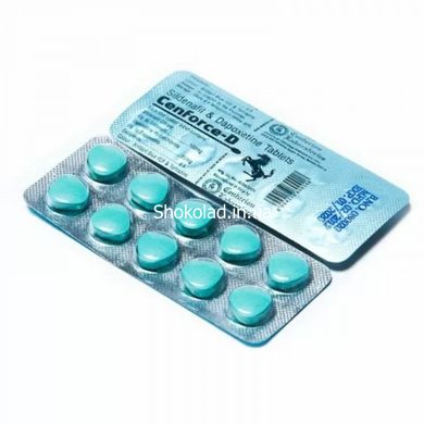 Збудливі таблетки для чоловіків Cenforce-D (ціна за 1 пластину, 10 таблеток) - картинка 2