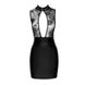 Сукня вінілова Noir Handmade Short dress with powerwetlook skirt and tulle top S - зображення 5