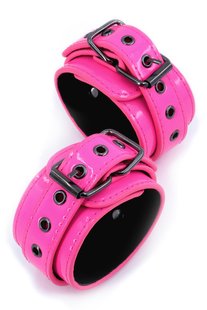 Оковы NS Novelties ELECTRA WRIST CUFFS PINK - картинка 1