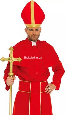Костюм Кардинал мужской Leg Avenue Costume Cardinal Red ML - картинка 2