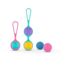 Набір вагінальних кульок Vita різнокольоровий - картинка 1