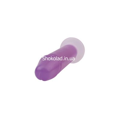 Фаллоимитатор на присоске Chisa Hi-Rubber Dildo Expansion Purple - картинка 2
