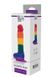 Радужный фаллоимитатор на присоске Dream toys Colourful Love Rainbow Dildo, 20 см х 3.8 см - изображение 2