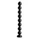 Анальні кульки гігантські Hosed , чорні, 50х5 см - зображення 1