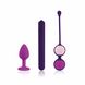 Набір секс іграшок Rianne s ESSENTIALS-FIRST VIBE KIT, Фіолетовий - зображення 3