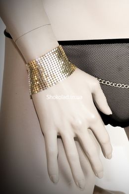 Браслеты-наручники Bijoux Indiscrets золотые, OS - картинка 6
