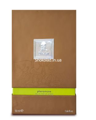 Парфуми із феромонами жіночі SHIATSU Pheromone Fragrance women lime 50 m - картинка 4