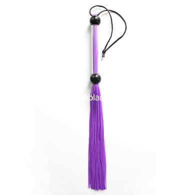 Кнут фиолетовый, ручка из шариков FLOGGER, 39 см - картинка 2