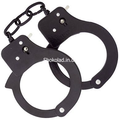 Наручники металеві Dream toys BondX cuffs, чорні - картинка 3