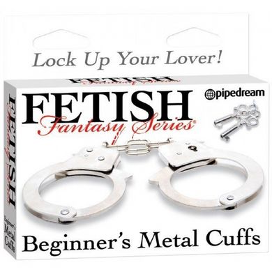 Металеві наручники Fetish Fantasy для новачків - картинка 2