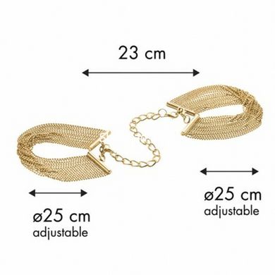 Браслеты-наручники Bijoux Indiscrets золотые, OS - картинка 15