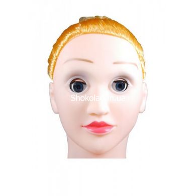 Надувная кукла " BARBI- 3D " с вставкой из киберкожи и вибростимуляцией - картинка 8