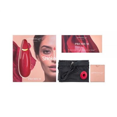 Безконтактний Кліторальний Стимулятор Womanizer Premium, Red - картинка 5