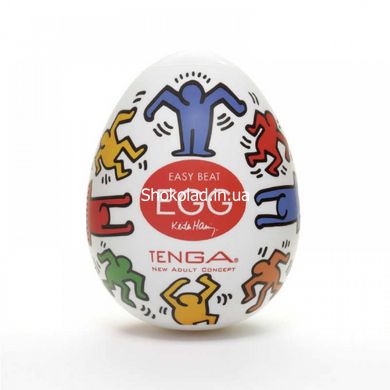 Мастурбатор TENGA - KEITH HARING EGG DANCE - картинка 1