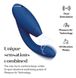 Инновационный бесконтактный вибратор-стимулятор Womanizer Duo 2 Blueberry - изображение 4