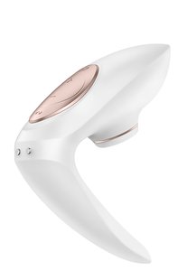 Вибратор для пар с вакуумным стимулятором SATISFYER PRO 4 COUPLES - картинка 1