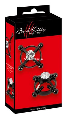Зажимы на соски Bad Kitty Nipple Jewellery bla - картинка 1