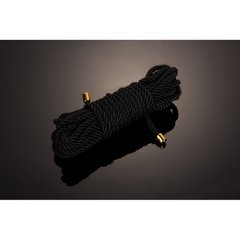 Веревка для бондажа UPKO Restraint Bondage Rope, черная, 10 м - картинка 1