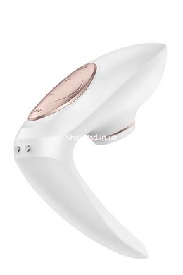 Вибратор для пар с вакуумным стимулятором SATISFYER PRO 4 COUPLES - картинка 1