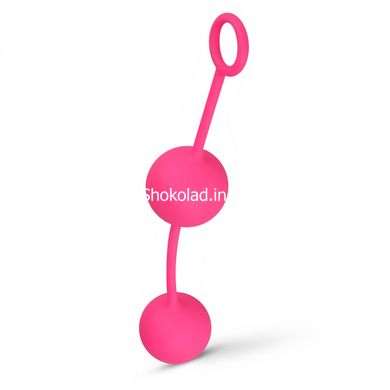 Вагінальні кульки зі зміщеним центром ваги Love Balls With Counterweight - Pink - картинка 4