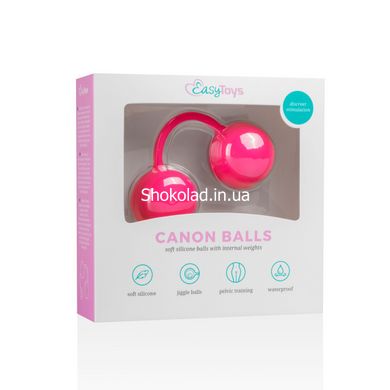 Вагінальні кульки зі зміщеним центром ваги Love Balls With Counterweight - Pink - картинка 6