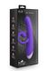 Подвійний вібратор з технологією пульсації повітря Blush Oh Bunny, фіолетовий, 19.6 х 3.1 см - зображення 2