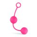 Вагінальні кульки зі зміщеним центром ваги Love Balls With Counterweight - Pink - зображення 3