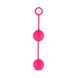 Вагінальні кульки зі зміщеним центром ваги Love Balls With Counterweight - Pink - зображення 1