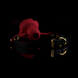 Кляп троянда із силікону та італійської шкіри Rose Ball Gag UPKO - зображення 6