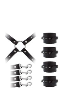 Система фиксации GP LEATHER HOG TIE CUFF SET - картинка 1