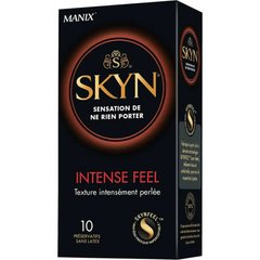 Презервативи з рельєфом Skyn Intense Feel, безлатексні (ціна за пачку, 10 шт.) - картинка 1