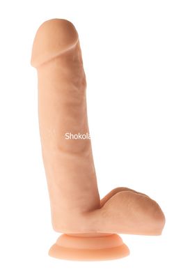 Фалоімітатор Mr. DIXX REAL RYAN 7.1INCH DILDO, Бежевий - картинка 1