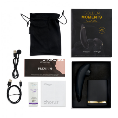 Набір Golden Moments Collection Womanizer Premium We-Vibe Chorus, Черный - картинка 6
