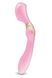 Вибратор нереалистичный рельефный Shunga Zoa розовый, 26.5 х 3.8 см - изображение 1