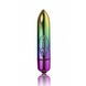 Вибропуля Rocks-Off 7 Speed Ro-80Mm Rainbow Bullet Vibrator 8х1.6 см, Радужный - зображення 1