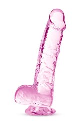 Фалоімітатор реалістичний на присосці Blush Naturally Yours рожевий, 15.2 х 2.5 см - картинка 1