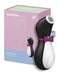 Вакуумный клиторальный стимулятор Satisfyer Pro Penguin, черный - картинка 1