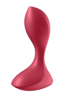 Анатомічна анальна пробка із вібрацією Satisfyer Backdoor Lover Red - картинка 1