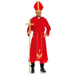 Костюм Кардинал мужской Leg Avenue Costume Cardinal Red XL - картинка 1