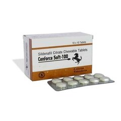 Збудливі таблетки CENFORCE SOFT 100 мг (ціна за пластину 10 таблеток) - картинка 1