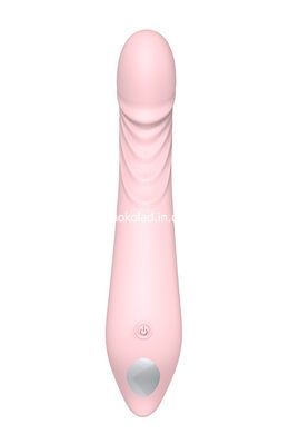 Вібратор для точки G Dream Toys Prince Charming, рожевий, 21.5 х 3.4 см - картинка 3