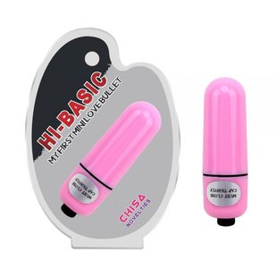 Вібропуля HI-BASIC Mini Love Bullet-Pink - картинка 1