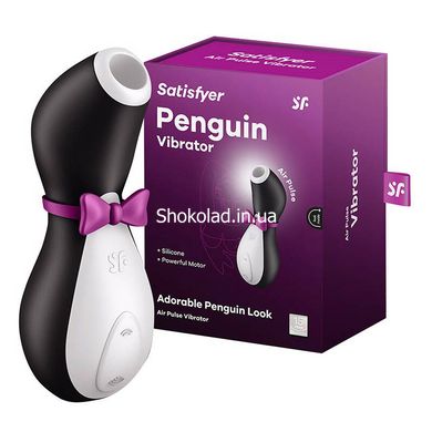 Вакуумний кліторальний стимулятор Satisfyer Pro Penguin, чорний - картинка 7